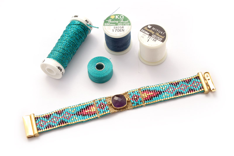 bracelet sur métier à tisser perles miyuki