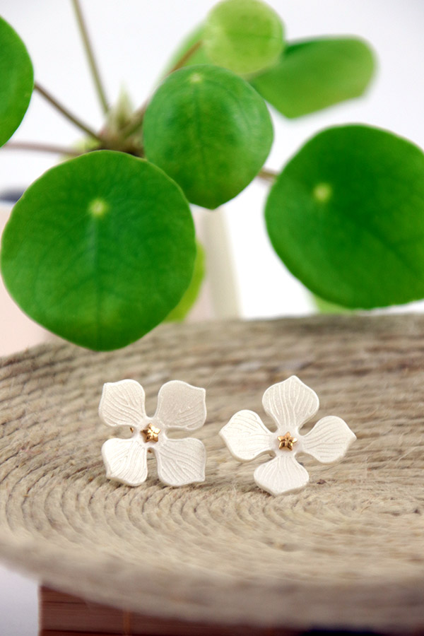 Schéma Fleurs d'hortensia en pâte polymère Schéma Fleurs d'hortensia en pâte polymère