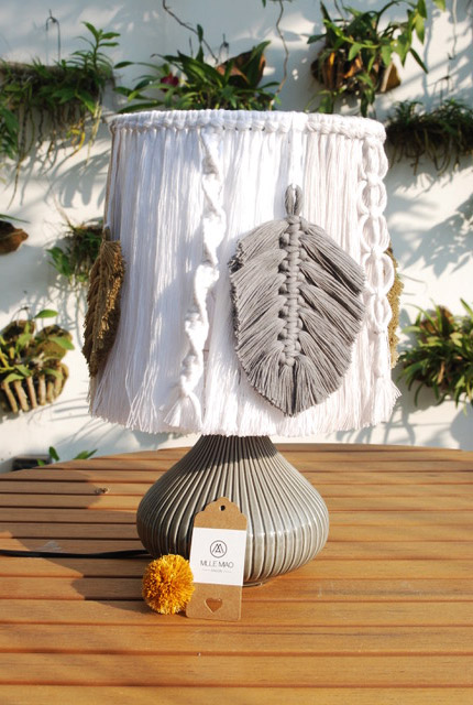 DIY Abat-jour en macramé