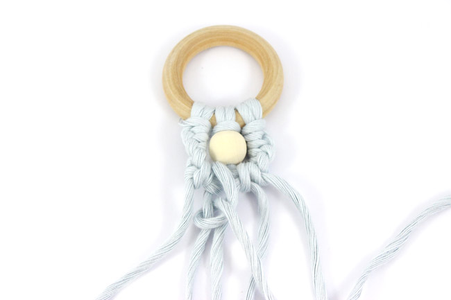 tutoriel sapin macram&eacute; noeud de frivolit&eacute;