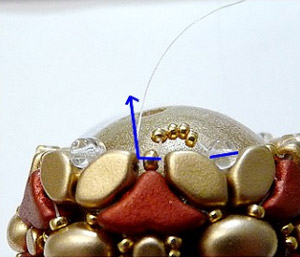 Perle de sapin Christmas par Puca®  : Etape 20