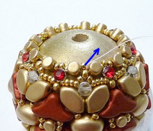 Perle de sapin Christmas par Puca®  : Etape 32