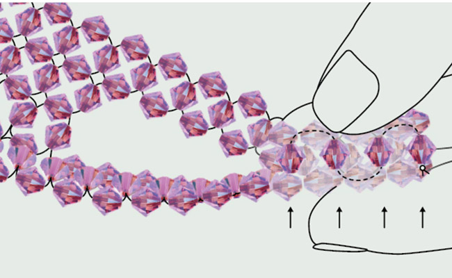 etape 9-barrettes-en-toupies-PureCrystal