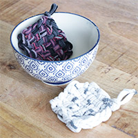 Esponja ecol�gica DIY Tawashi zero waste