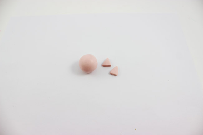 DIY Bijoux de sac chat Kawaï en pâte polymère : Etape 1 DIY Bijoux de sac chat Kawaï en pâte polymère : Etape 1