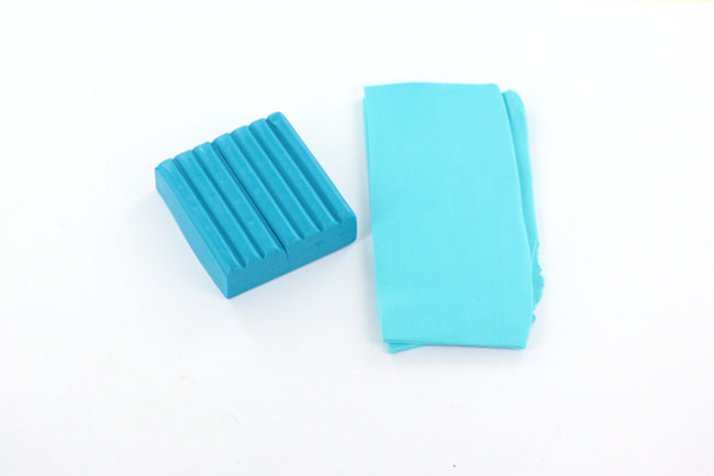 imitation pierre turquoise en pâte polymère : Etape 2