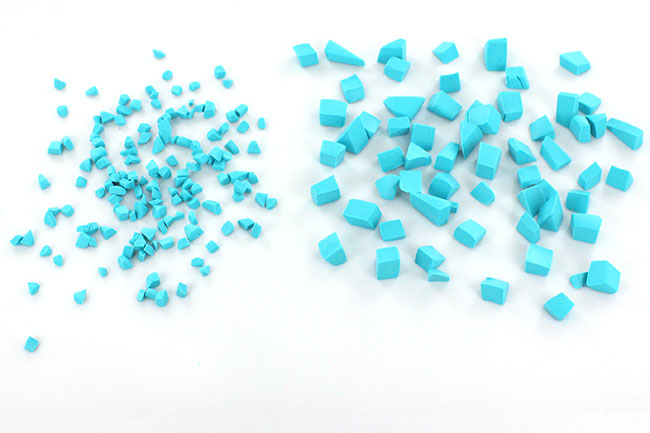 imitation pierre turquoise en pâte polymère : Etape 4