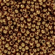 Rocaille Toho 11/0 TO11R421 - Transparent Pink Gold Luster x8g|raw }}