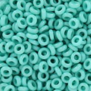 Rocaille Toho Demi Round 8/0 TO8RDR0055 - Opaque Frosted Turquoise x5g|raw }}