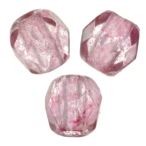 Facettes 3 mm Crystal Terracotta Red x50