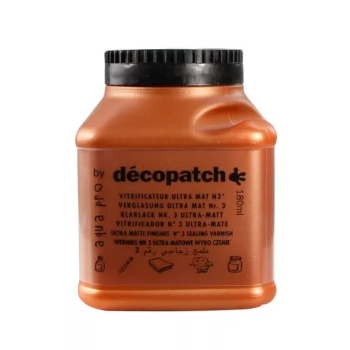 Aqua pro par Decopatch - vernis vitrificateur ultra mat n°3 x180 ml