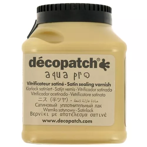 Aqua pro par Decopatch - vernis vitrificateur satiné n°1 x180 ml