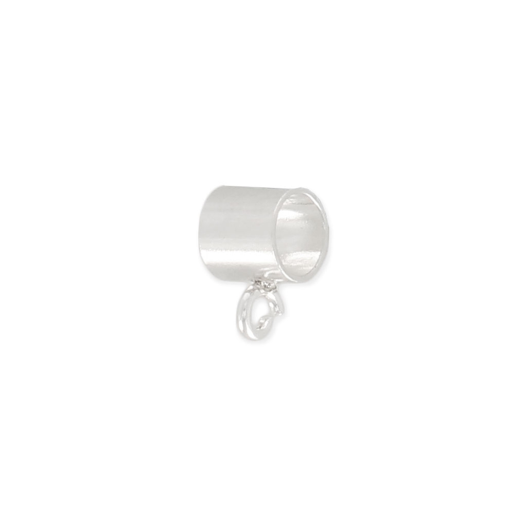 100 Capsules Pour Pendentifs - Acier Inoxydable - 5 Tailles 5-7mm - Création Bijoux DIY