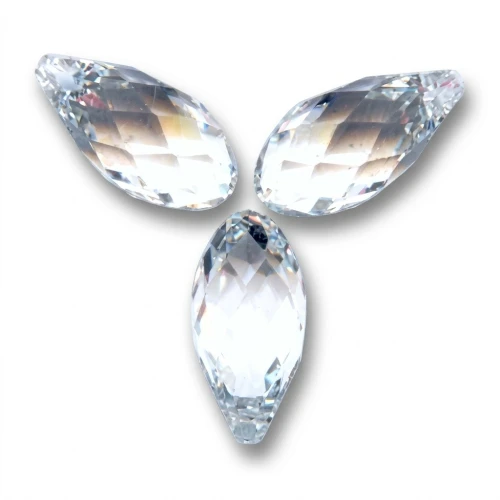 Goutte PureCrystal 6010 13x6.5 mm Crystal x1