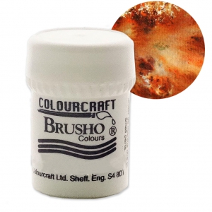 Pigment en poudre aquarellable Brusho Colours - Dark Brown x15 g