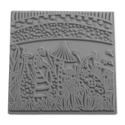 Plaque de texture Cernit pour structurer la pâte polymère 9 cm Nature x1