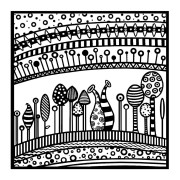 Plaque de texture Cernit pour structurer la pâte polymère 9 cm Harmony x1