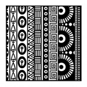 Plaque de texture Cernit pour structurer la pâte polymère 9 cm Geometrics x1