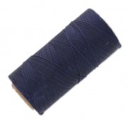 Bobine de fil ciré Linhasita pour micro macramé 0.75 mm - Navy Blue (70) x228m