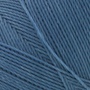 Bobine de fil ciré Linhasita pour micro macramé 0.75 mm - Denim Blue (119) x228m