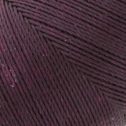 Bobine de fil ciré Linhasita pour micro macramé 0.75 mm - Cherry Black (630) x228m