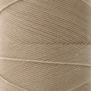 Bobine de fil ciré Linhasita pour micro macramé 0.75 mm - Tan (382) x228m