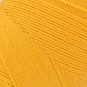 Bobine de fil ciré Linhasita pour micro macramé 0.75 mm - Golden Yellow (218) x228m