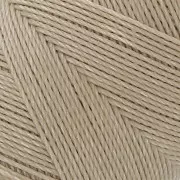 Bobine de fil ciré Linhasita pour micro macramé 0.75 mm - Beige (05) x228m