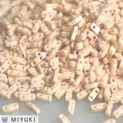 Miyuki Quarter Tila Beads 5x1.2x1.9 mm QTL-593 - Light Caramel Ceylon x10g