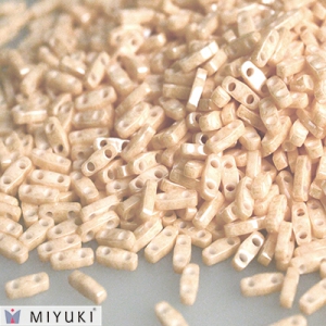 Miyuki Quarter Tila Beads 5x1.2x1.9 mm QTL-593 - Light Caramel Ceylon x10g