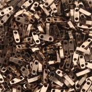 Miyuki Quarter Tila Beads 5x1.2x1.9 mm QTL-457 - Metallic Dark Bronze x10g|raw }}