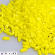 Miyuki Quarter Tila Beads 5x1.2x1.9 mm QTL-404 - Opaque Yellow x10g