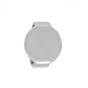 Poussoir pour cordon 2 mm à décorer - Acier inoxydable  x1