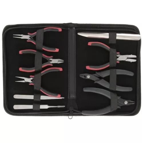 Kit de 9 Pinces à bijoux de qualité professionnelle