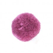 Pompon rond synthétique 2 cm Purple x1|raw }}