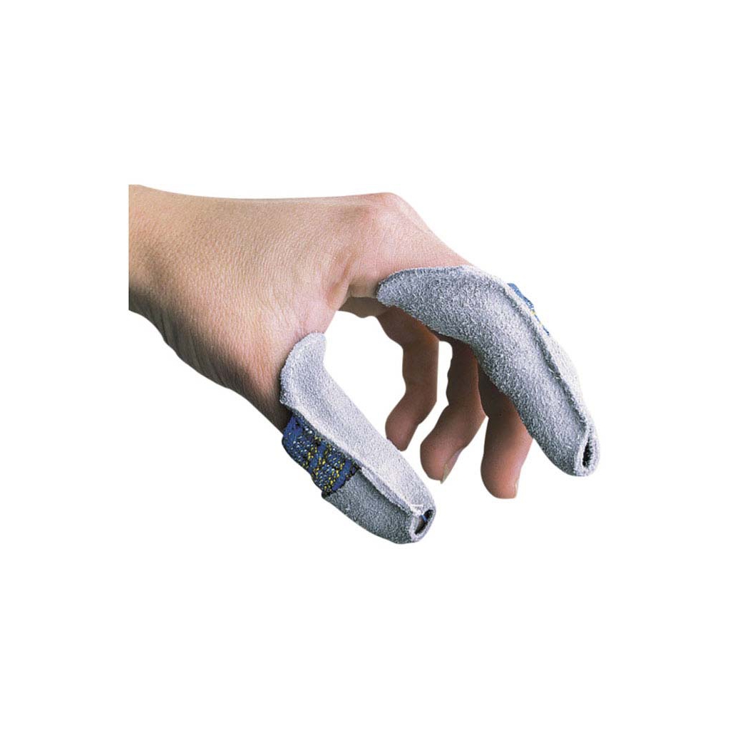Doigtier de protection en cuir souple pour pouce taille Large x1