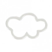 Intercalaire Nuage 16x10 mm en Argent 925 x1