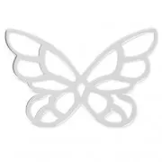 Intercalaire/Pendentif Papillon 30x20 mm en Argent 925 x1
