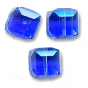 Sapphire - Cube PureCrystal 5601 8 mm Sapphire x1 Cube PureCrystal 5601 8 mm Sapphire x1