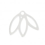 Pendentif 3 Feuilles 17x15 mm en Argent 925 x1