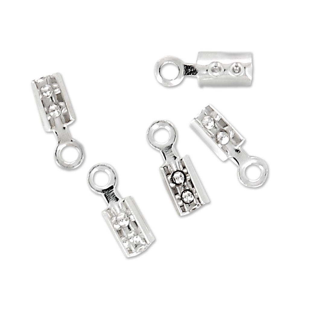 10 Pinces à Lacets En Argent 925 - Diamètre 2mm, Pour Bijoux Ou Artisanat