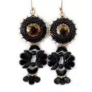 Perles en verre Amos® par Puca® 5x8 mm Crystal x10g