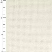 Toile à broder en coton Aïda DMC 2.4 pts/cm Ecru x10cm