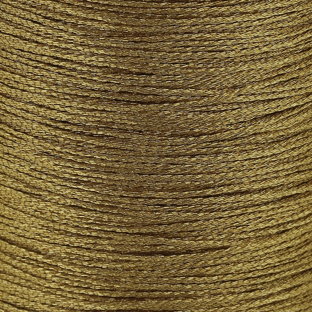 Cordon Nylon Artisanal Needloft Vert Métallisé #04 - 4 Bobines De 20 Yards (total 80 Yards), Origine USA