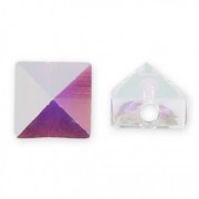 Square Spike Bead PureCrystal 5061 5.5 mm Crystal AB x1|raw }}