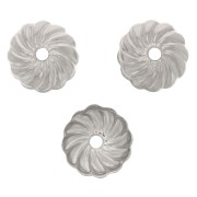 Coupelles filigranées 7 mm en Acier inox x10|raw }}