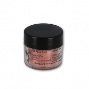 Poudre de mica Pearl Ex pour la pâte polymère Rose Gold n°694 x3g