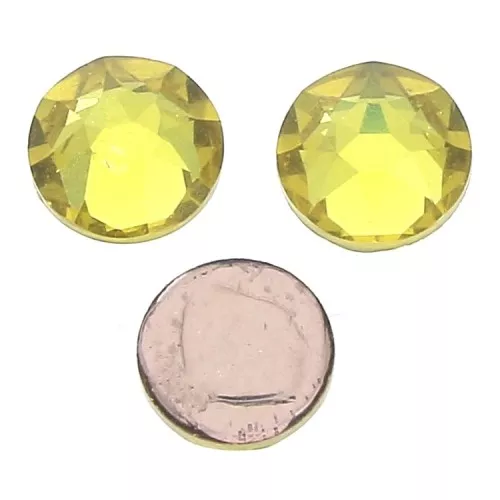 Strass Hotfix PureCrystal 5 mm Light Topaz x36