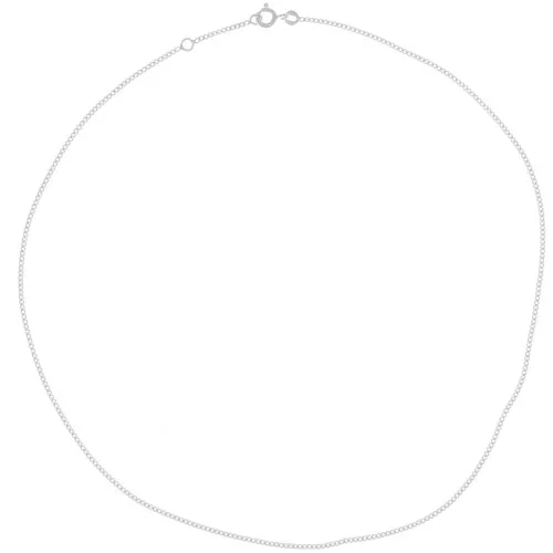 Tour de cou chaîne maille gourmette limée 1.6 mm en Argent 925 x45 cm