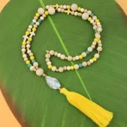 Grand Pompon textile 90 mm pour déco ou bijoux Bleu Dur/Argenté